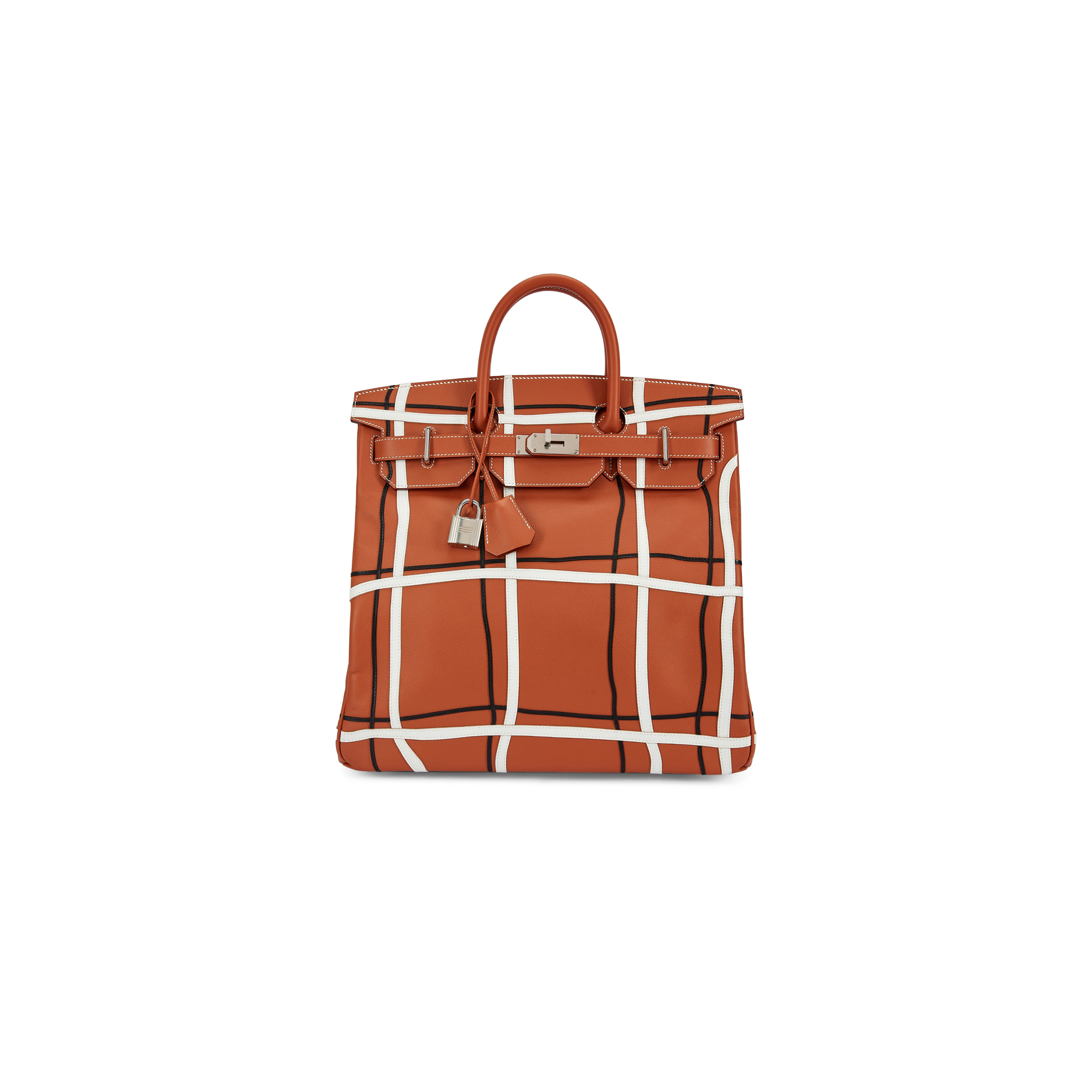 H**mes master birkin 40 swift leather brown bag 1004697438 (40*40*23cm)